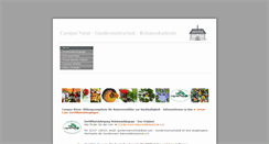 Desktop Screenshot of kraeuter-akademie.com